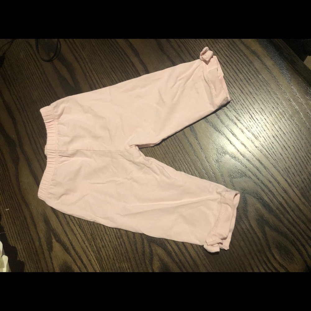 Pastel pink baby pants. MUST BUNDLE!